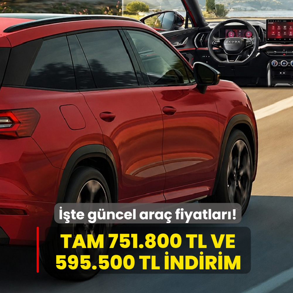 Skoda ve Nissan yapt? yapaca??n?: Tam 751.800 TL ve 595.500 TL indirim! ??te g?n