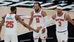 NBA finallerinde New York Knicks, galibiyetle ba�lad�