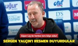 Ve Sergen Yalçın'ı resmen duyurdular! Süper Lig'de herkes ters köşe oldu...