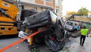 Baakehir'de vin kontrolden kt: 23 ara hasar grd