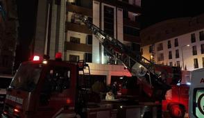 Bursa'da otel yang�n�