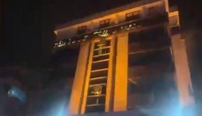 Bursa'da otel yang�n�... �ok say�da ekip sevk edildi