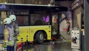 �ETT otob�s� binaya �arpt�: 6 yaral�