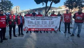 CHP'li belediyede g�rev d��� dayatma! �syan bayra��n� �ektiler