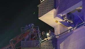 Hatay'da 5 katl� binada yang�n: 30 ki�i kurtar�ld�