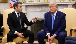 Macron'dan Trump'a H�rm�z vetosu... �Fransa kesinlikle kat�lmayacak�
