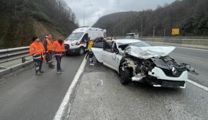 Bolu'da feci kaza: 2'si �ocuk 4 yaral�