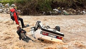 Mu�la'da sel felaketi! 1 ki�i hayat�n� kaybetti
