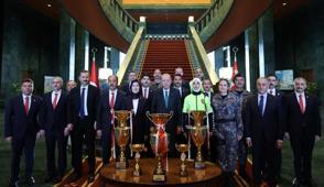 Ba�kan Erdo�an Polis Te�kilat�'n�n 181. y�l�n� kutlad�