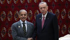 Ba�kan Erdo�an, Pakistan Ba�bakan� �erif ile g�r��t�