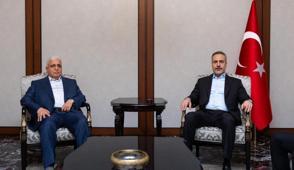 Bakan Fidan, el-Feyyad ile g�r��t�