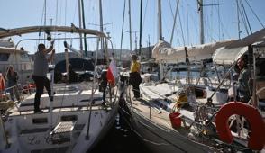�K�resel Sumud Filosu� Marmaris'te