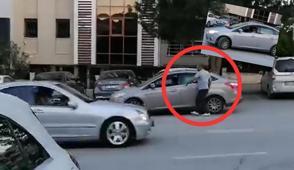 Sokak ortas�nda pompal� t�fekle pusu! Eski sevgili deh�eti kamerada