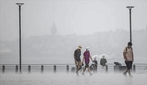 Bir yanda ya��� bir yanda kavurucu s�cak! Meteoroloji uyard�