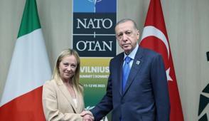 Ba�kan Erdo�an, Meloni ile telefonda g�r��t�