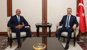 Bakan Fidan, ABD'nin Ankara B�y�kel�isi Barrack'� kabul etti