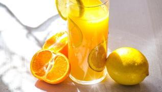 Yaza özel buz gibi turuncu limonata tarifi