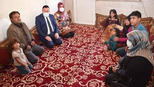 19 çocuklu ailenin feryadını Başkan Beyoğlu duydu