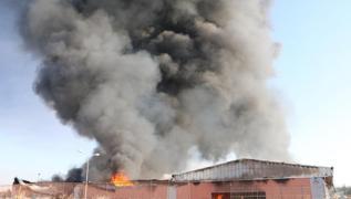 Son dakika haberleri... Harran Üniversitesi'nde yangın