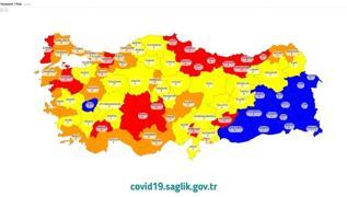 Türkiye risk haritasında dikkat çeken iki il! Sosyal medya onları konuşuyor