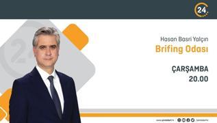 Hasan Basri Yaln 10 Mart aramba  gnnden itibaren 24 TV'de: Brifing Odas