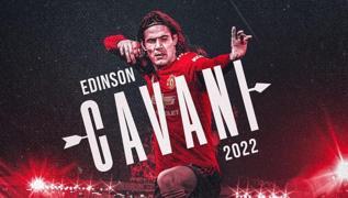Edinson Cavani, 1 yıl daha Manchester United'da