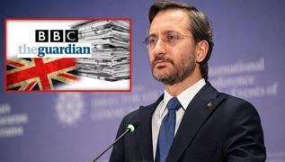 BBC'nin zr sonras Fahrettin Altun'dan tepki: Sizi zecek bir haberimiz var