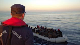 Yunanistan unsurlarınca geri itildiler... 213 düzensiz göçmen kurtarıldı