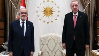 Karamollaoğlu'ndan Başkan Erdoğan ile görüşmelerine ilişkin açıklama: Dostane güzel bir görüşme oldu
