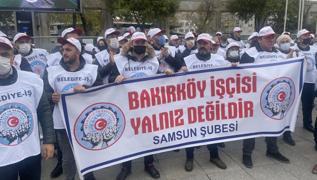 Grevlerinin 32. günündeler! CHP'li Bakırköy Belediyesi işçileri duymuyor