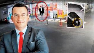 Gürcan'ın casusluk görüntüleri ortaya çıktı! Otoparkta sarı zarf
