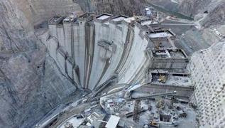 Dünyanın üçüncü Türkiye'nin en yükseği olacak! Yusufeli Barajı'nda çalışmalar sürüyor