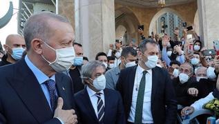 Başkan Erdoğan, cuma namazını Süleymaniye Camisi'nde kıldı