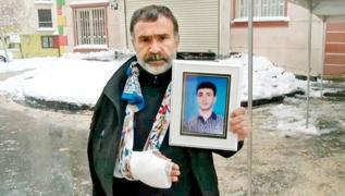 Nöbetteki babanın kolunu kırdılar! HDP'li grup evlat nöbetindeki ailelere saldırdı