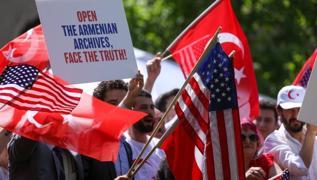 ABD'deki Türklerden Ermeni iddialarına tepki... 'Arşivleri açın, gerçeklerle yüzleşin'