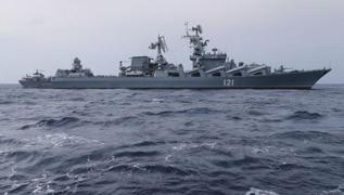 Rus amiral gemisi Karadeniz'de batmıştı... ABD yine ortalığı karıştırdı