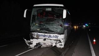 Kastamonu'da otomobil ile otobüs çarpıştı: 2 ölü