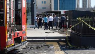 Bursa'da bir hastanede yangn kt