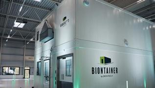 BioNTech, Ruanda'ya gnderecei konteyner a fabrikasn tamamlad