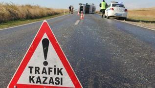 Antalya'da trafik kazas 10 kii yaraland