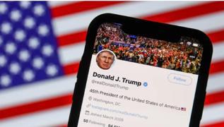 Trump'tan iki yl sonra ilk tweet: Asla teslim olma'