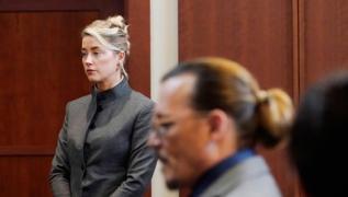 Johny Depp'le olan davasn kaybeden Amber Heard son haliyle zd