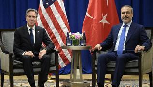 Bakan Fidan, Blinken ile g�r��t�: �srail-Filistin meselesi ele al�nd�