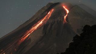 Endonezya'da yanarda patlad 1172 tahliye