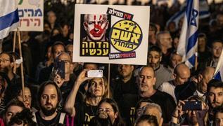 Gazze kasab iin yolun sonu grnyor... Tel Aviv'de 'Netanyahu istifa' sesleri