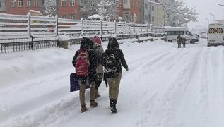 Eitime kar engeli: 10 Ocak'ta hangi illerde okullar tatil?