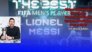 Lionel Messi, FIFA The Best Ödülü'nün sahibi oldu! İşte bizimkilerin verdiği oylar...