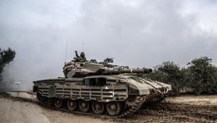 AA ekibi igalci srail ordusunun Gazze'deki hareketliliini grntledi