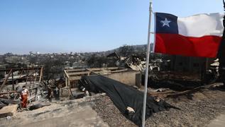 Şili'de orman yangınları 122 can aldı