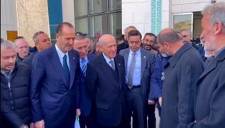 MHP Genel Başkanı Bahçeli, 15 Temmuz gazileriyle görüştü